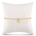 egirl Classic Gold 2mm Bracelet - be you. Small Gold Disc