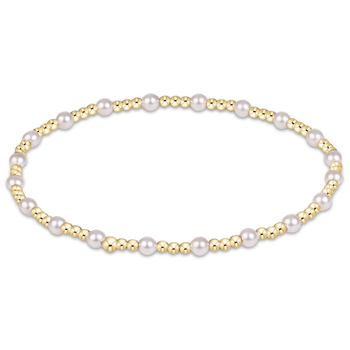 egirl Sincerity Pearl 3mm Bracelet