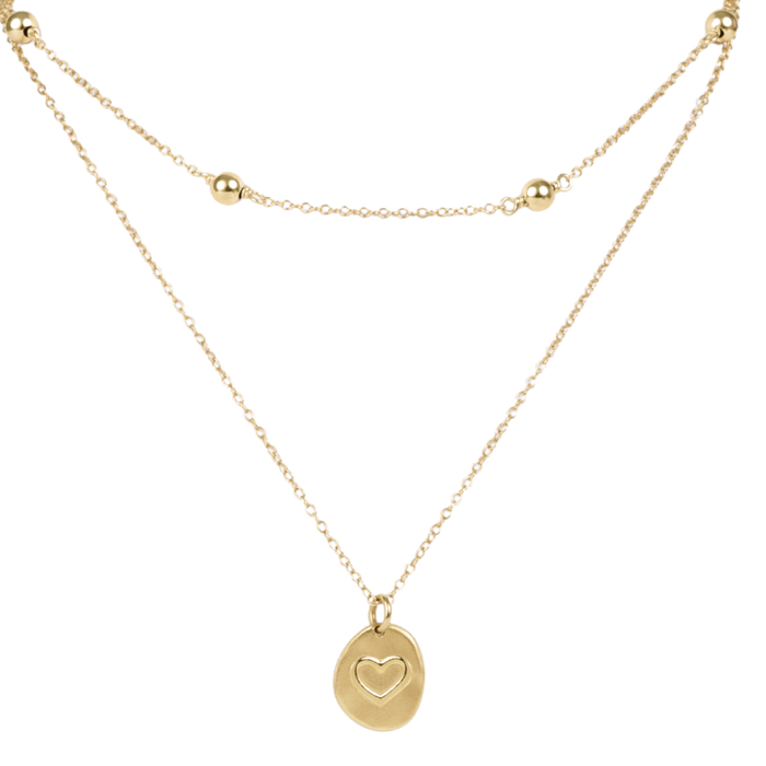 e's go-to gift layers - gold small inspire love
