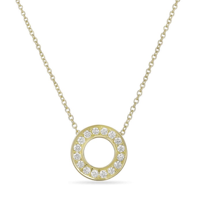 Fairy Ring Necklace Catherine Best 18ct Yellow Gold