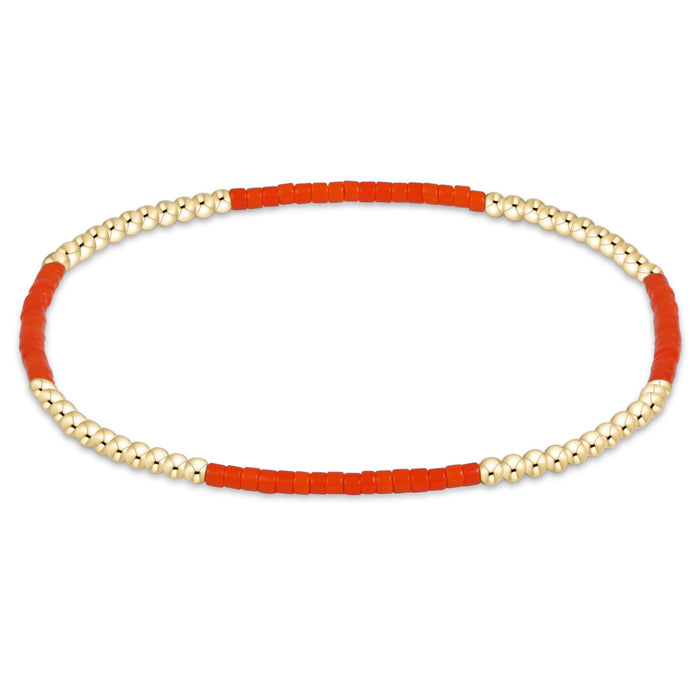 Gameday Hope Blissful Bracelet - Bright Orange
