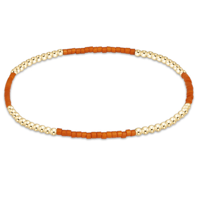 Gameday Hope Blissful Bracelet - Burnt Orange