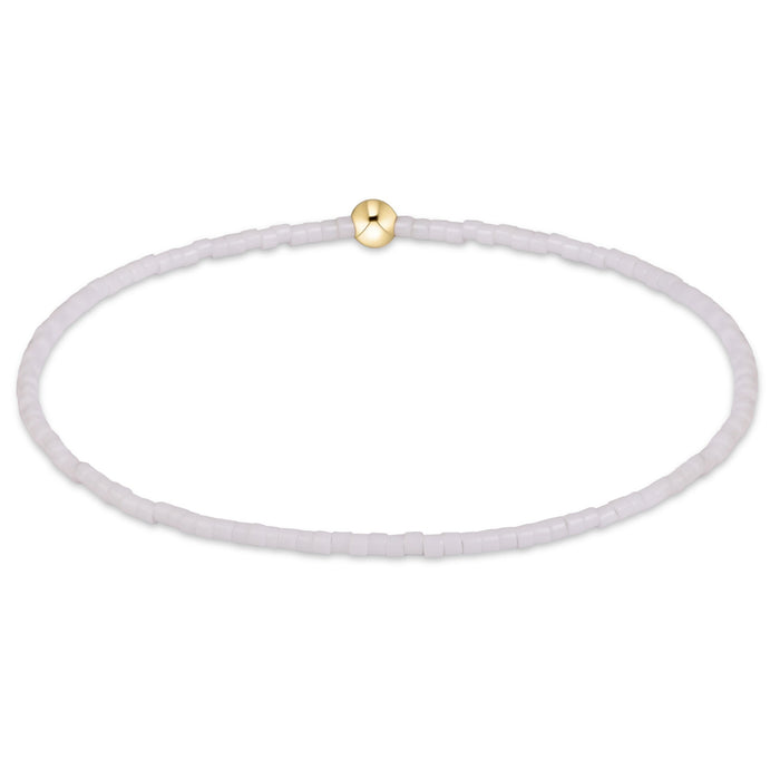 Gameday Hope Classic Bracelet - White