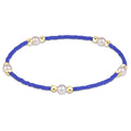 Gameday Hope Purpose Pearl Bracelet - Blue