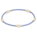 Gameday Hope Purpose Pearl Bracelet - Light Blue