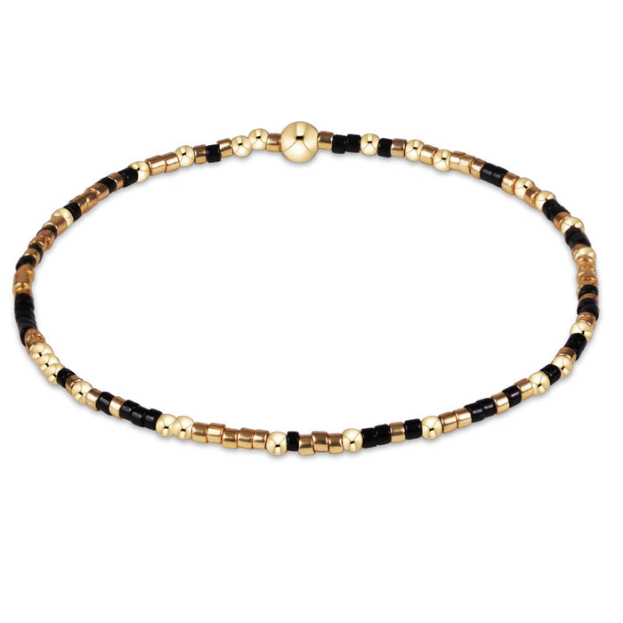 Gameday Hope Unwritten Bracelet - Gold Luster-Black