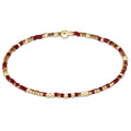Gameday Hope Unwritten Bracelet - Gold Luster-Maroon