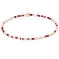 Gameday Hope Unwritten Bracelet - Maroon-White