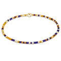 Gameday Hope Unwritten Bracelet - Purple-Golden Yellow