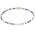 Gameday Hope Unwritten Bracelet - Purple-White