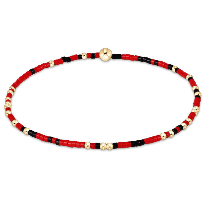 Gameday Hope Unwritten Bracelet - Red-Black