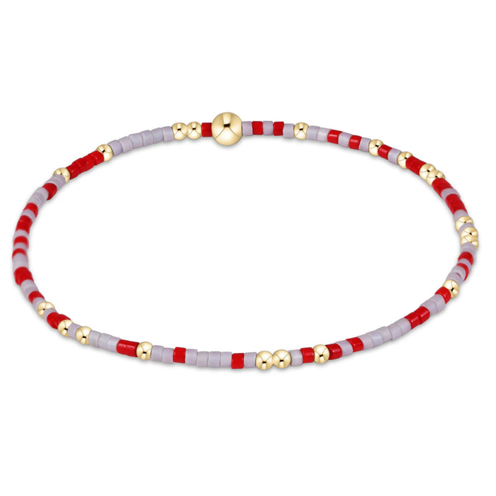 Gameday Hope Unwritten Bracelet - Red-Grey