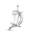 Gemini Moon-sign Pendant Catherine Best Dev Silver Pendant