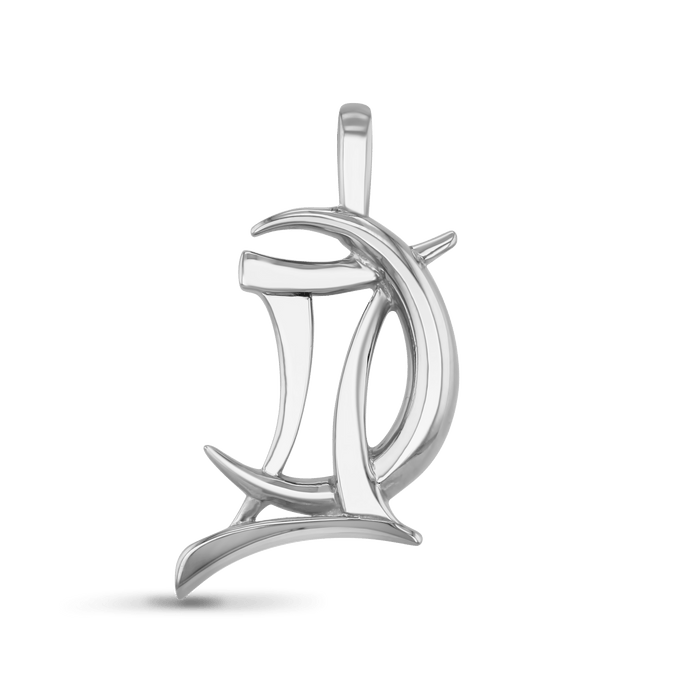 Gemini Moon-sign Pendant Catherine Best Dev Silver Pendant