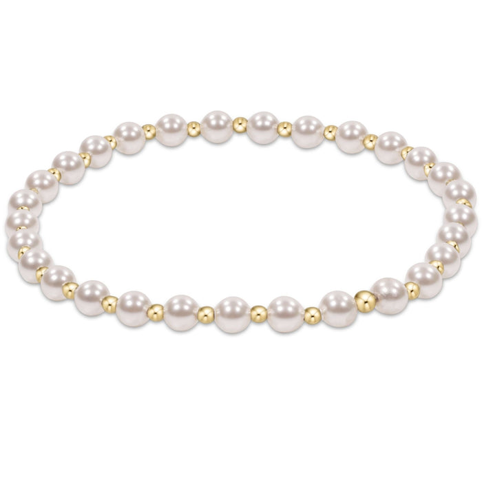 Grateful Pearl 4mm Bracelet