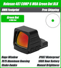 Holosun 407 COMP Green, Blackout Edition, 6 MOA Green Dot - HE407COMP-GR6-BLK
