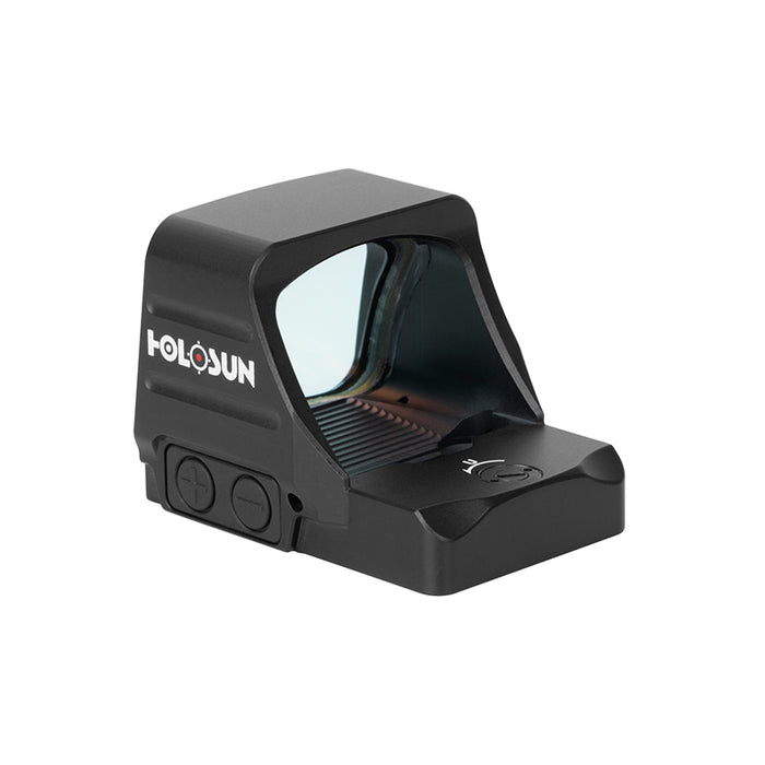 Holosun 407 COMP Green, Huge Competition Window, RMR Footprint, 6 MOA Green Dot, Side Battery - HE407COMP-GR6