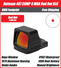 Holosun 407 COMP Red, Blackout Edition, 6 MOA Red Dot - HS407COMP-RD6-BLK