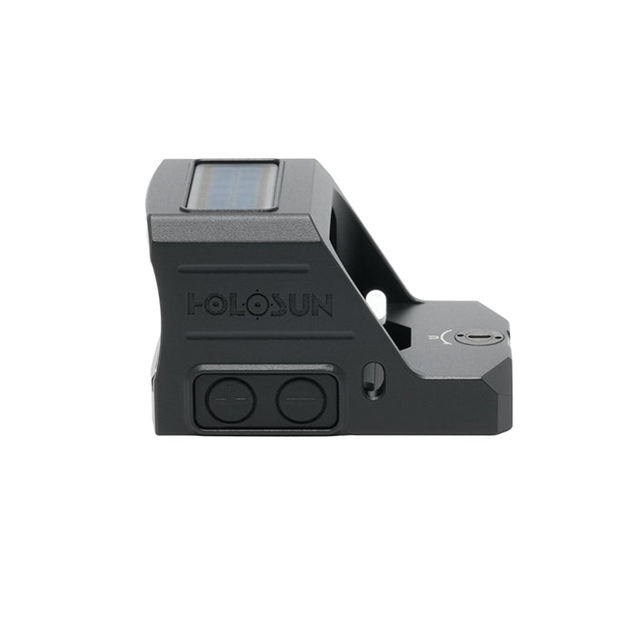 Holosun 407C X3, 2 MOA Green Dot, RMR Footprint, Side Battery, Solar Failsafe - 407C-X3-GR