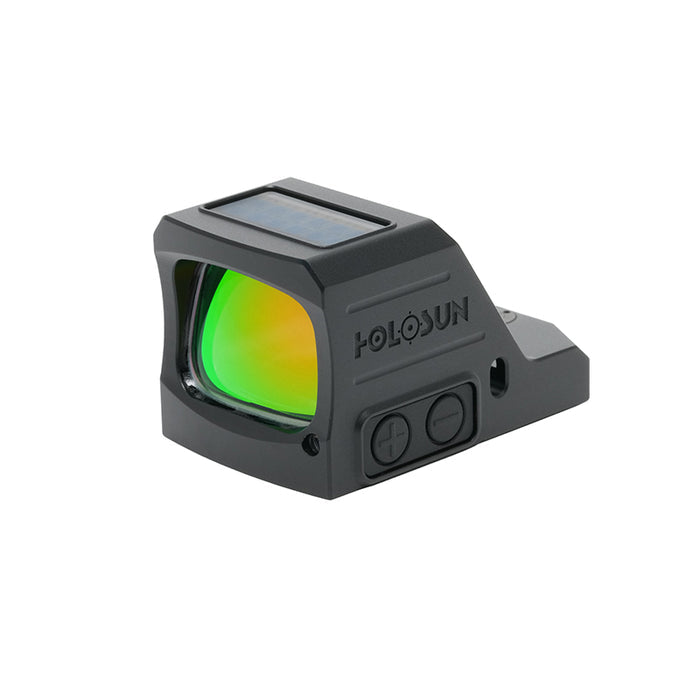 Holosun 407C X3, 2 MOA Red Dot, RMR Footprint, Side Battery, Solar Failsafe - 407C-X3-RD