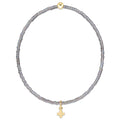 Hope Classic Morning Mist Bracelet - Signature Cross Small Gold Charm