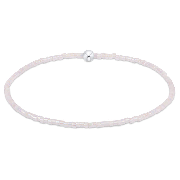 Hope Classic Sterling Bracelet - Silky White
