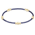 Hope Purpose Gold Bracelet - Navy