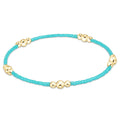 Hope Purpose Gold Bracelet - Turquoise