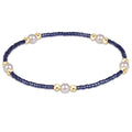 Hope Purpose Pearl Bracelet - Navy