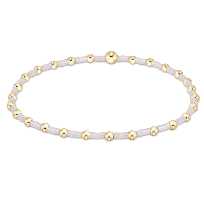 Hope Sincerity Bracelet - Silky White