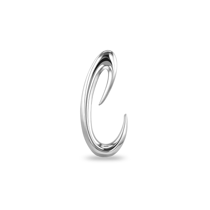 Initial C Love Letter Pendant Catherine Best Dev Silver Pendant