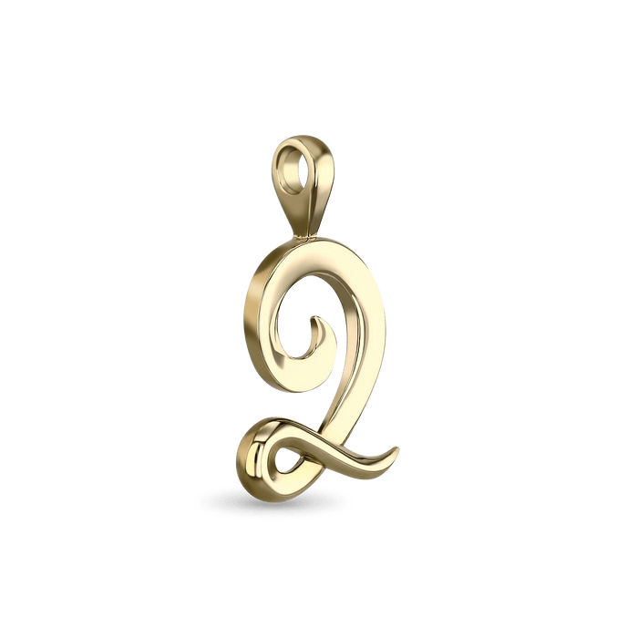 Initial Q Love Letter Pendant Catherine Best Dev