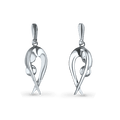 Inner Balance Earrings Catherine Best Dev Silver