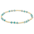 Joy Gem 3mm Bracelet - Amazonite