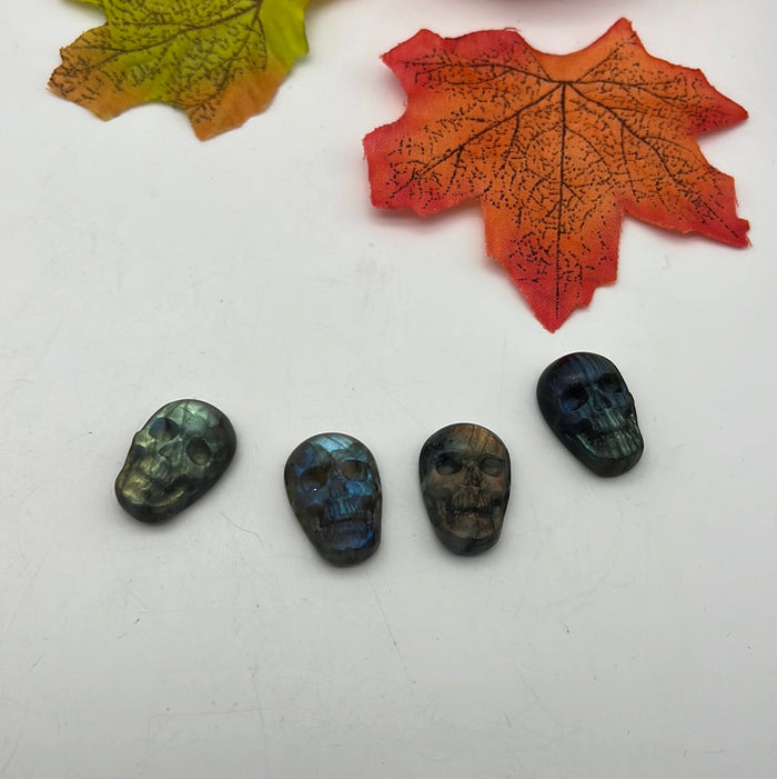 Labradorite Lab Cab Skull