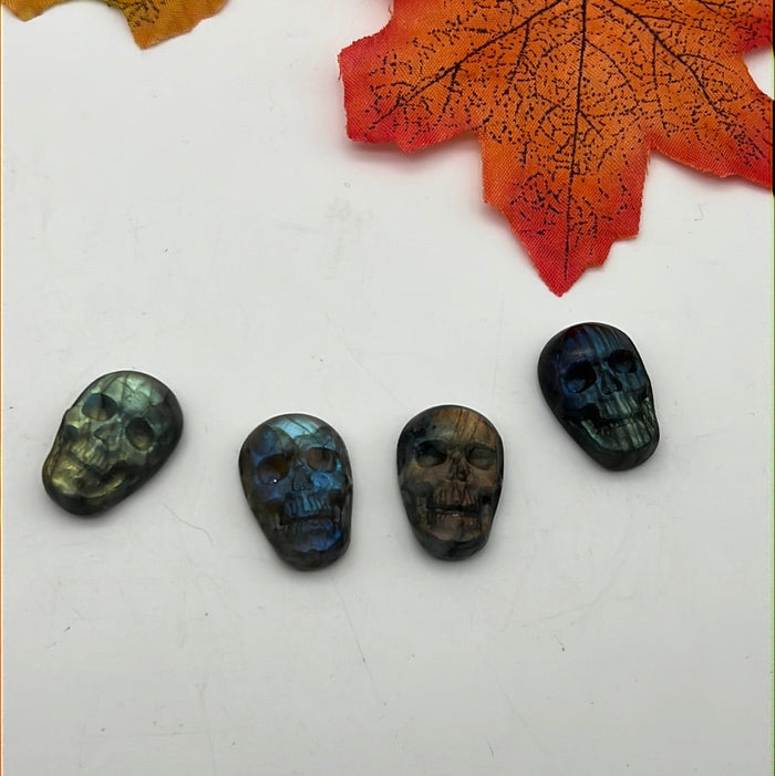 Labradorite Lab Cab Skull