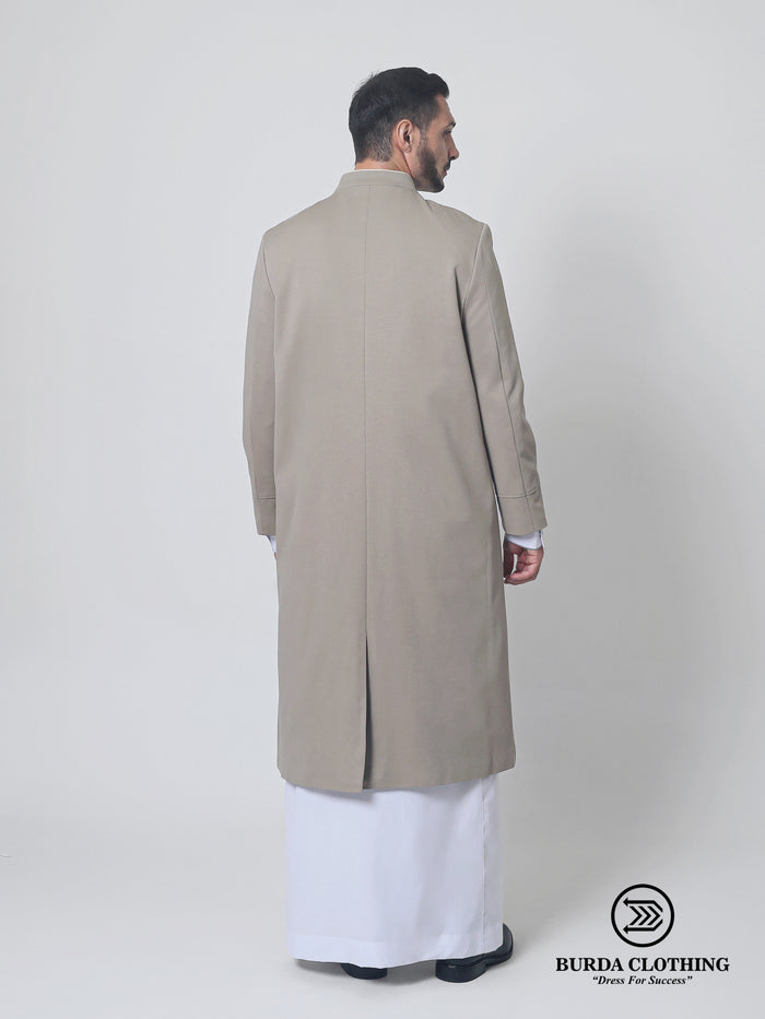 Light Brown Overcoat by Burdaclothing