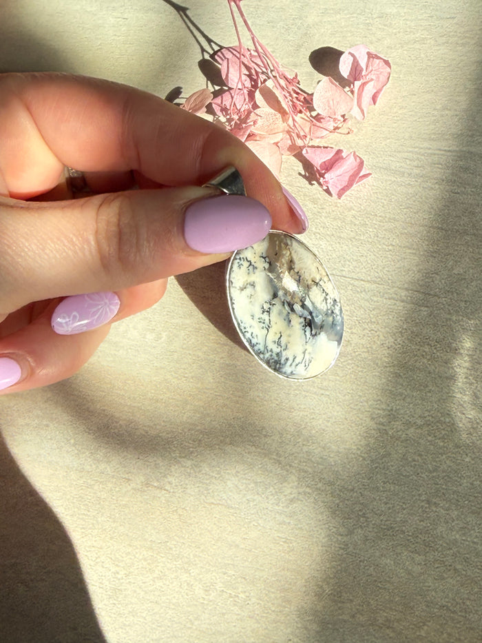Magic Merlinite Pendant - Silver plated
