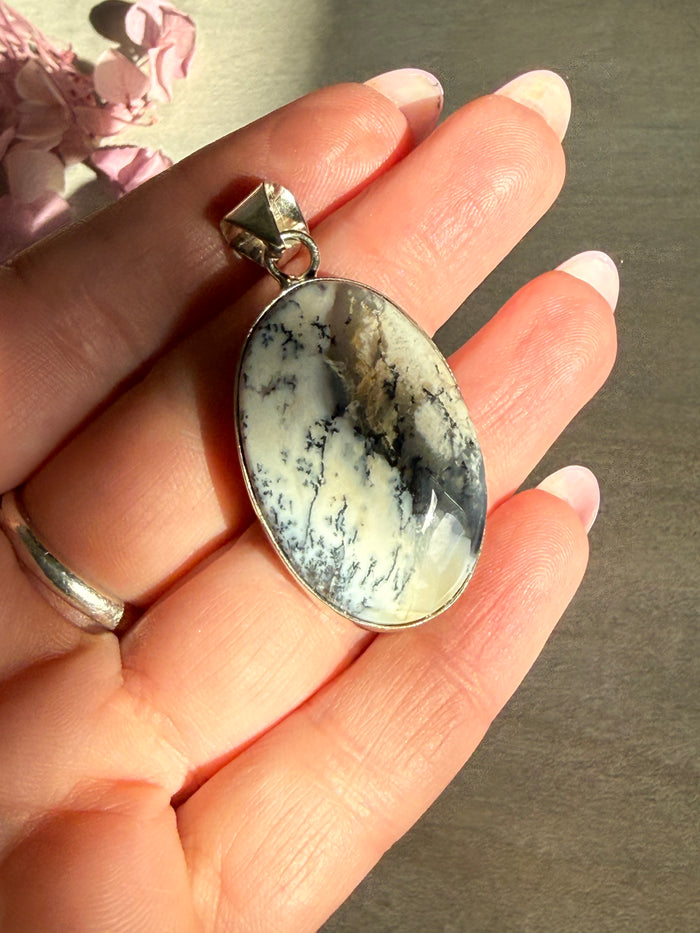 Magic Merlinite Pendant - Silver plated