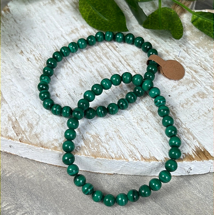 Malachite Bracelet 6mm