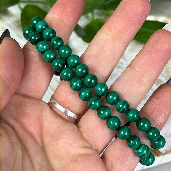 Malachite Bracelet 6mm