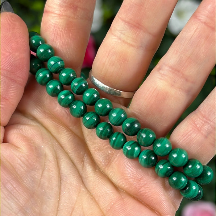 Malachite Bracelet 6mm