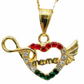 Mama Heart (24K Gold Filled)