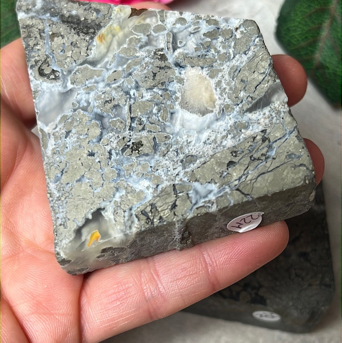 Marcasite Pyrite Slab Slice