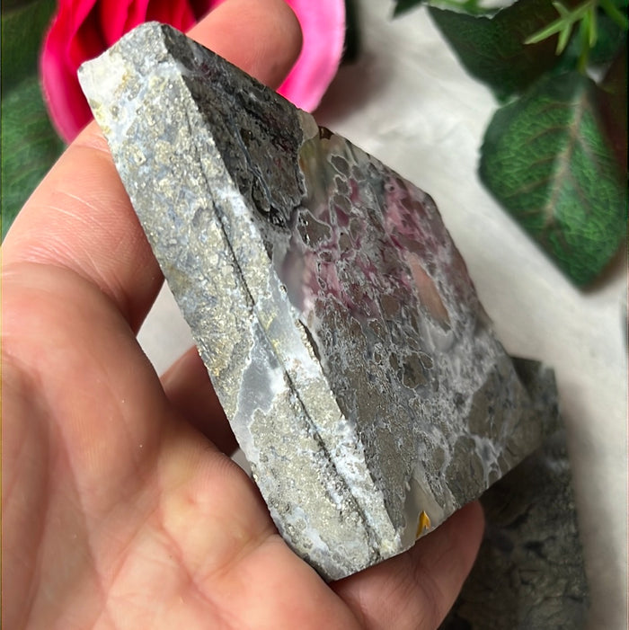 Marcasite Pyrite Slab Slice