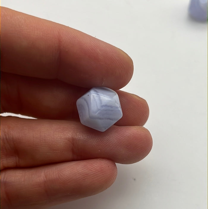 Mini Tetradecahedron Blue lace