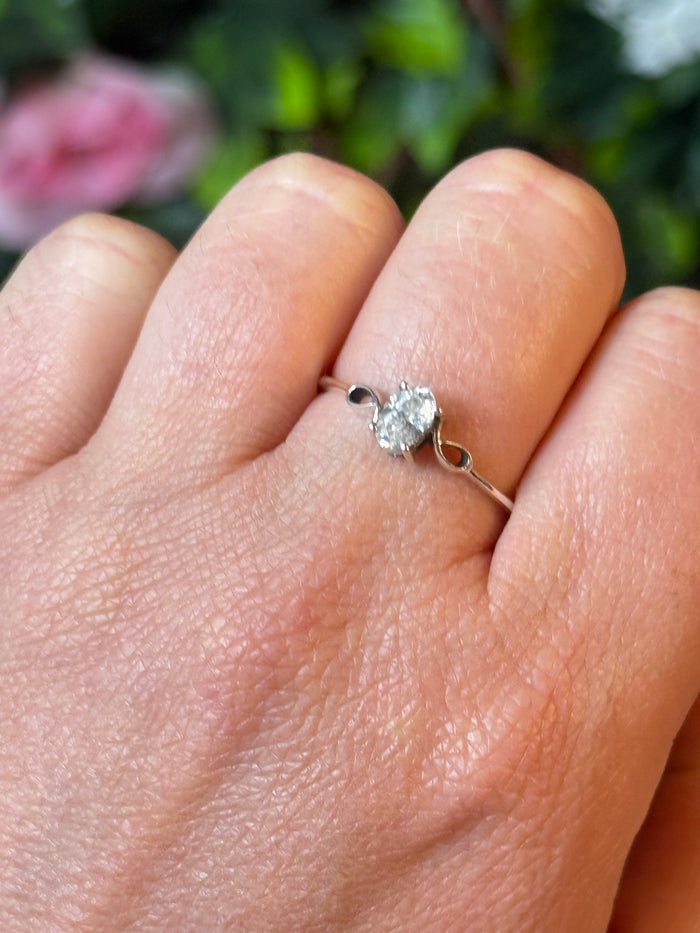 Mossainte Infinity 925 Ring - Size R 1/2