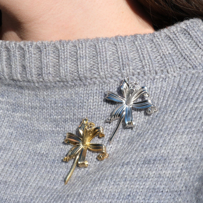 Nerine Lily Brooch Catherine Best