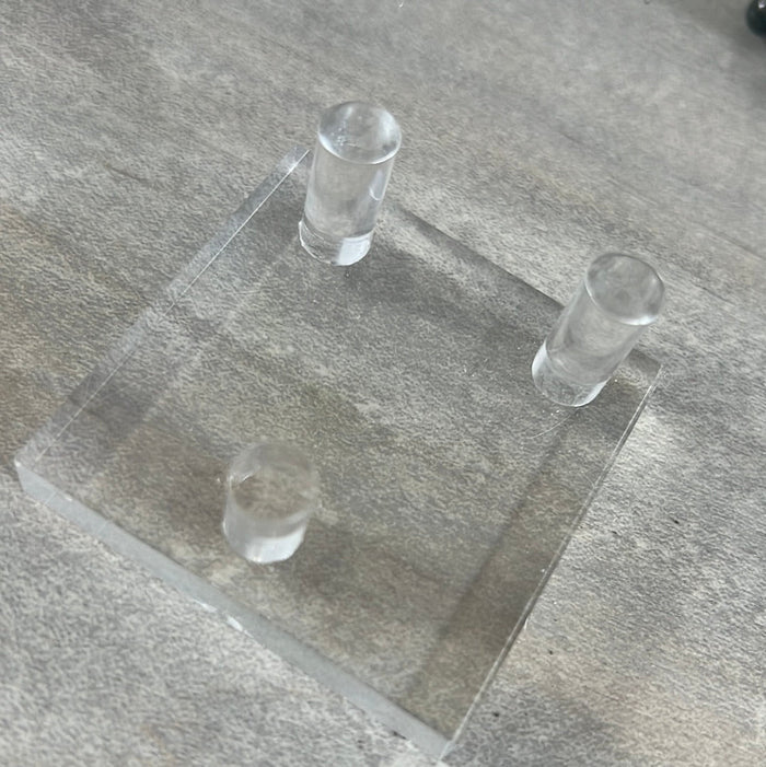 Plastic Perspex Stub Display Stand