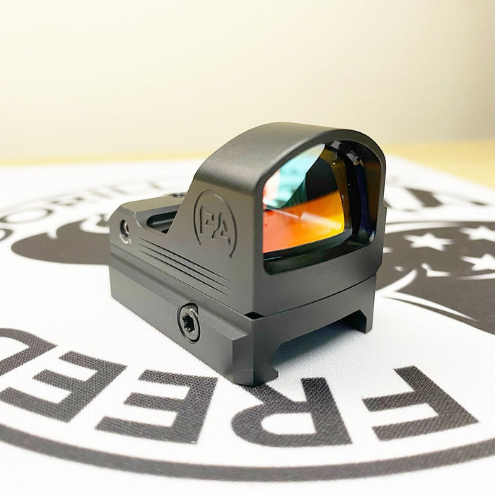 Primary Arms Classic Series 24mm Mini Reflex Sight Gen 1 - 3 MOA Red Dot Optic - RMR Footprint - Picatinny Adapter - Dust Cover